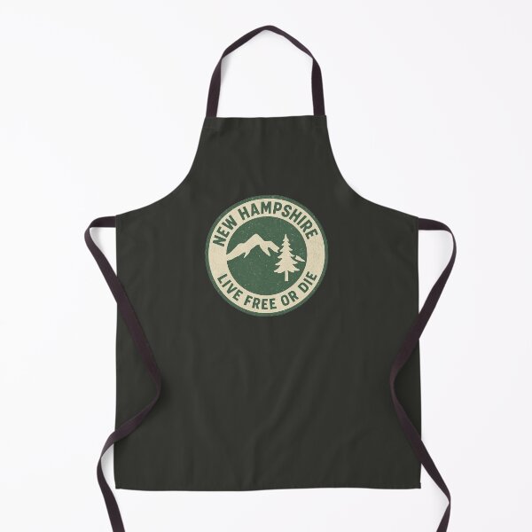 Item preview, New Hampshire - Live free of die badge designed and sold by Hallway-Med.