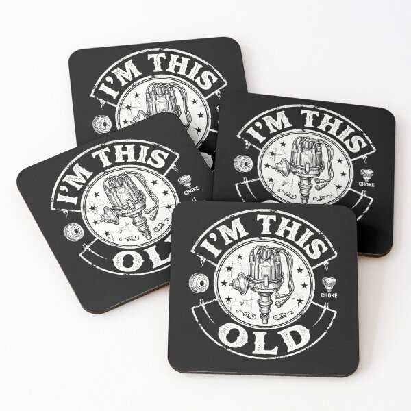 Item preview, I’m This Old Classic Car Mechanic designed and sold by FreshVibe Prints.