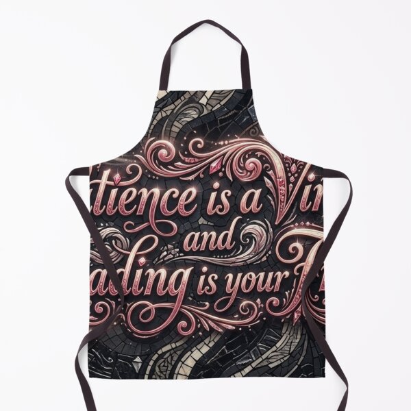 Item preview, Patience is a Virtue and Reading is your Friend Message designed and sold by Uniqueartai.