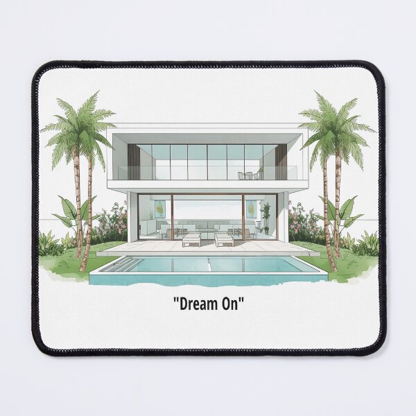 Item preview, Dream On - Modern Luxury Villa Architecture designed and sold by Modern Nest Art.