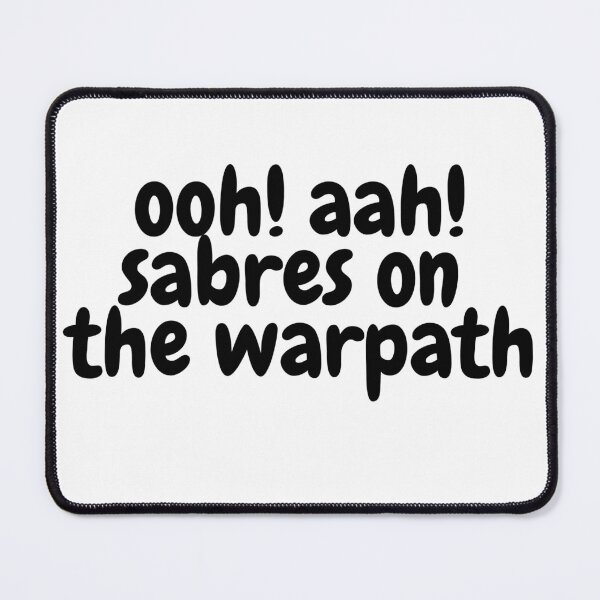 Item preview, Buffalo Hockey Fan Warpath Design designed and sold by katiebassoon.