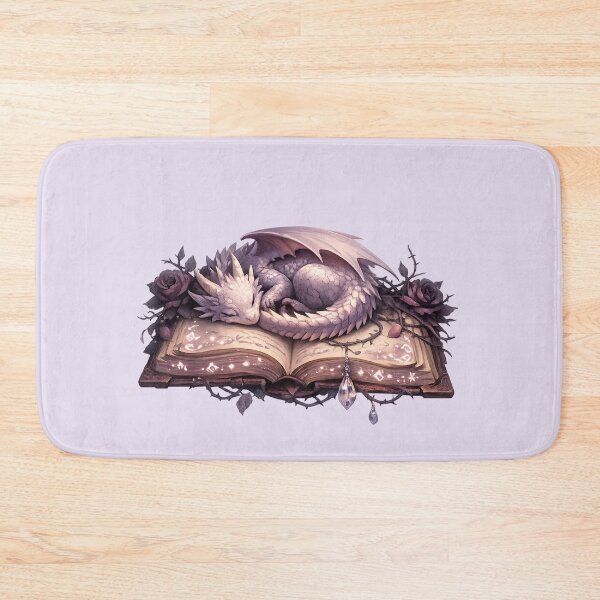 Item preview, Baby Dragon Sleeping on a Fantasy Book designed and sold by Ora-kuro.
