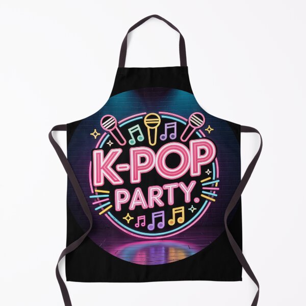 Item preview, K-Pop Party Neon Sign Design | K-pop Shirt, K-pop Sticker, K-pop Mug, K-POP Gifts designed and sold by happiness1000.