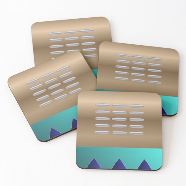Item preview, Constellation of Vessels — Teal and Gold Geometric Abstract designed and sold by Dee Tirang.