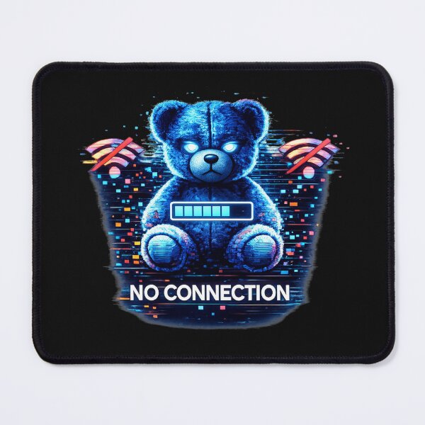 Item preview, Cyberpunk Teddy Bear No Connection Glitch Aesthetic Shirt designed and sold by unglaublichGut.