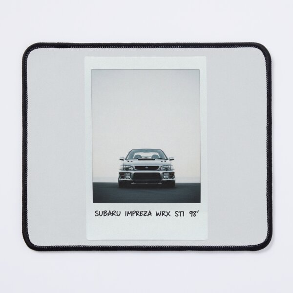Item preview, Subaru Impreza WRX STI 98' GC8 Rally Legend Retro Polaroid Style Art designed and sold by Motorline44.