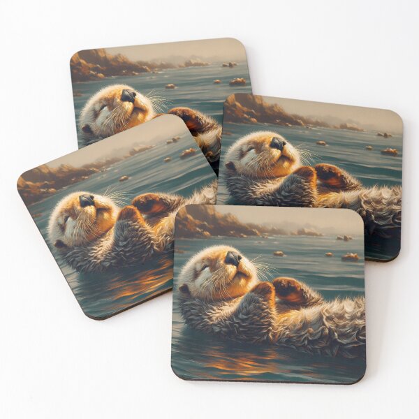 Item preview, Sea Otter Art #8 | Otter Lovers designed and sold by ksgraphics222.