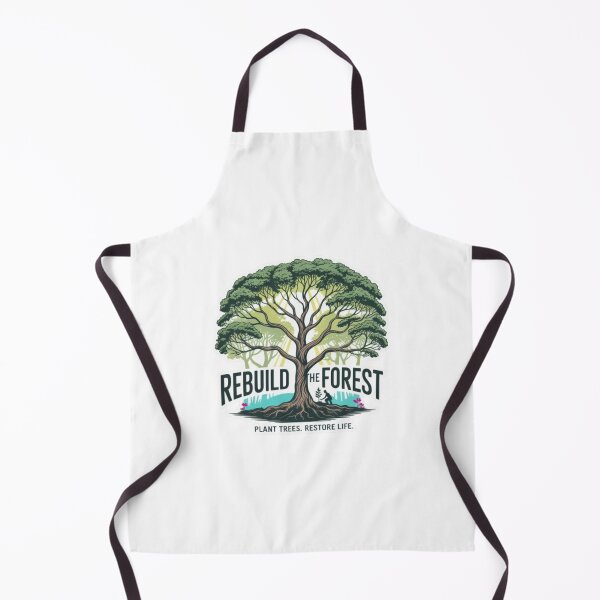 Item preview, Rebuild the Forest Sticker – Plant Trees Environmental Design for Nature Lovers & Eco Friendly Gift Buyers designed and sold by GemBob Creations.