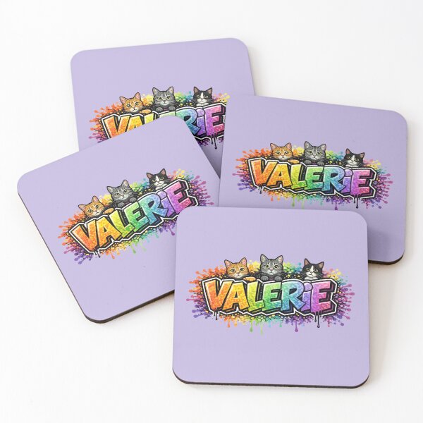 Item preview, Valerie - Cats Graffiti Street Art designed and sold by Myra365Art.