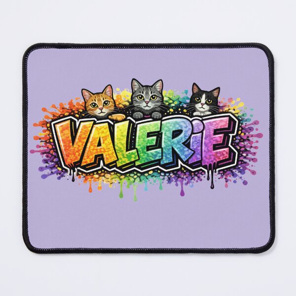 Item preview, Valerie - Cats Graffiti Street Art designed and sold by Myra365Art.