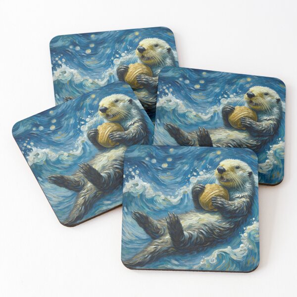 Item preview, Sea Otter Art #7 | Otter Lovers designed and sold by ksgraphics222.