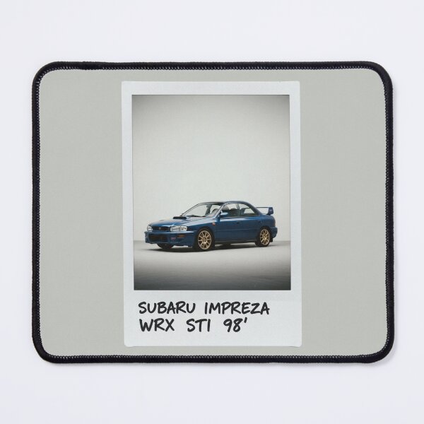 Item preview, Subaru Impreza WRX STI 98' GC8 Classic Gold Wheels Polaroid Art designed and sold by Motorline44.
