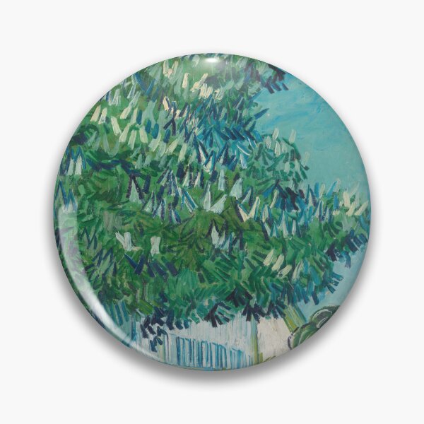 Item preview, Blossoming Chestnut Trees by Vincent van Gogh: Post Impressionist Garden Poster designed and sold by artofuniverse.