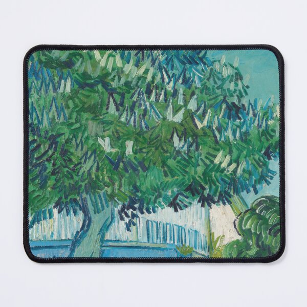 Item preview, Blossoming Chestnut Trees by Vincent van Gogh: Post Impressionist Garden Poster designed and sold by artofuniverse.