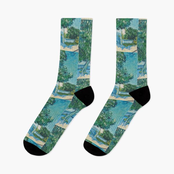 Item preview, Blossoming Chestnut Trees by Vincent van Gogh: Post Impressionist Garden Poster designed and sold by artofuniverse.