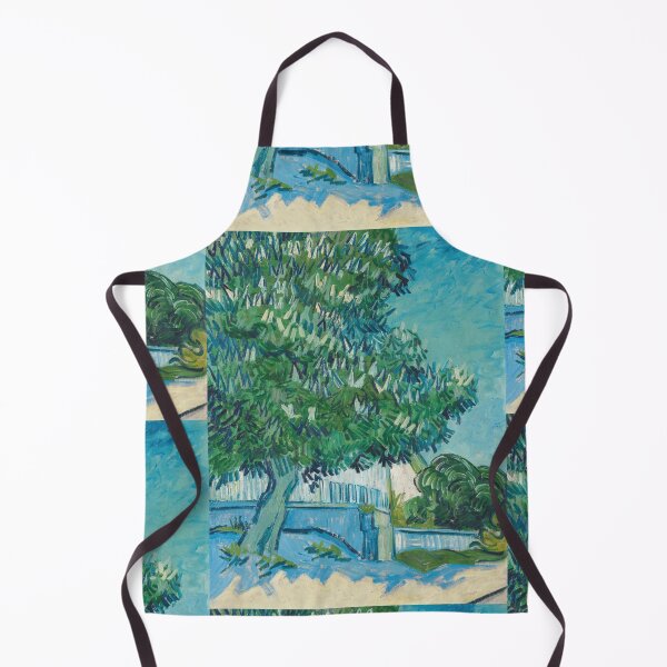 Item preview, Blossoming Chestnut Trees by Vincent van Gogh: Post Impressionist Garden Poster designed and sold by artofuniverse.