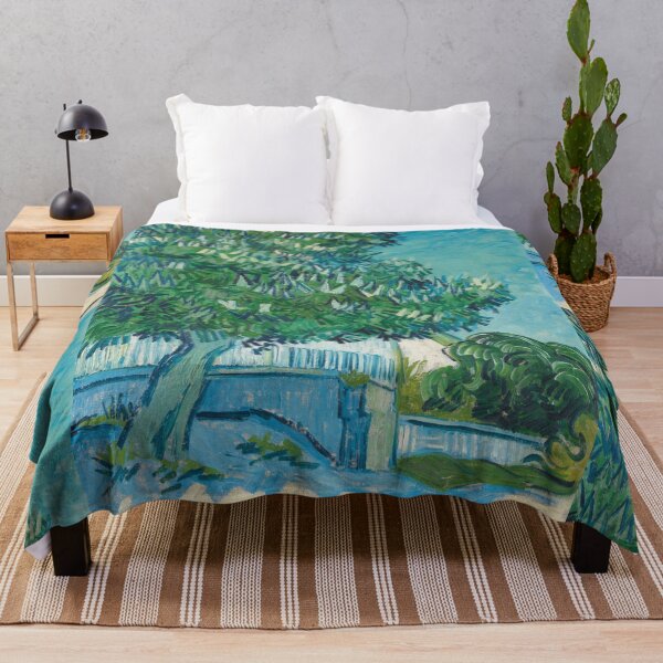 Item preview, Blossoming Chestnut Trees by Vincent van Gogh: Post Impressionist Garden Poster designed and sold by artofuniverse.