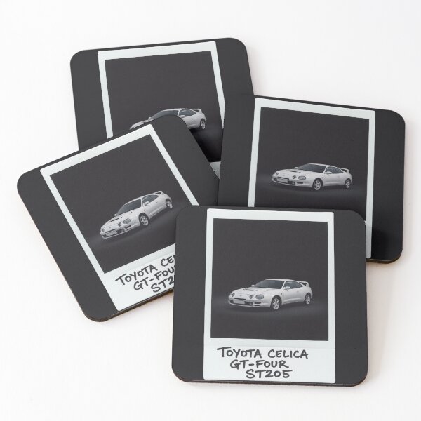 Item preview, Toyota Celica GT-Four ST205 Rally Legend Retro Polaroid Style Art designed and sold by Motorline44.