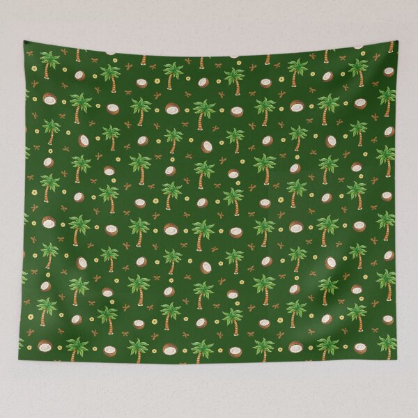 Item preview, Brazilian tropical pattern (Dark) designed and sold by janine-ilustra.