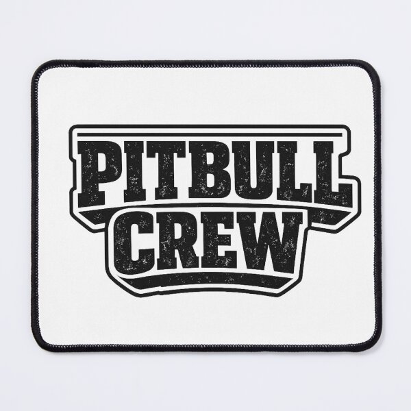 Item preview, Varsity Pitbull Crew Black Block letters designed and sold by My Pitbull Place.