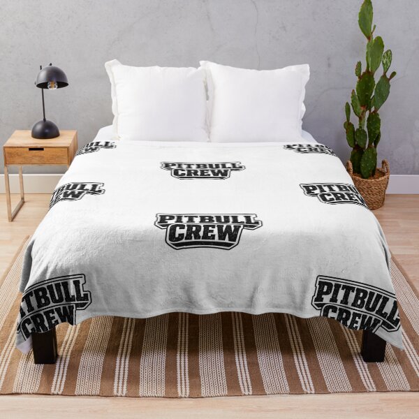 Item preview, Varsity Pitbull Crew Black Block letters designed and sold by My Pitbull Place.