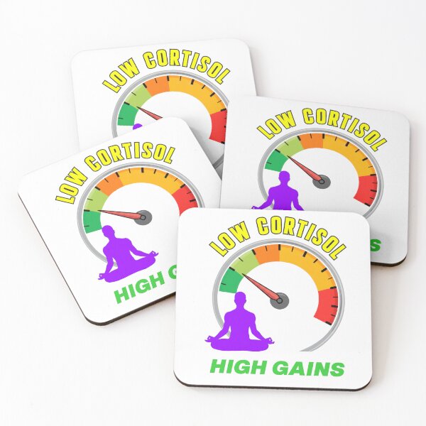 Item preview, Low Cortisol High Gains – Meditation and Fitness Balance designed and sold by Mahilis.