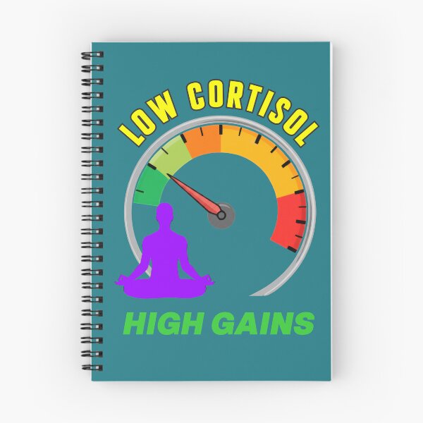 Item preview, Low Cortisol High Gains – Meditation and Fitness Balance designed and sold by Mahilis.