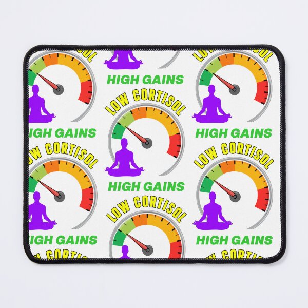 Item preview, Low Cortisol High Gains – Meditation and Fitness Balance designed and sold by Mahilis.