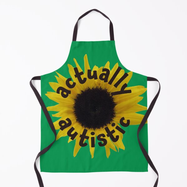 Item preview, ndvh Actually Autistic (sunflower) designed and sold by Nik’s T-Shirts.