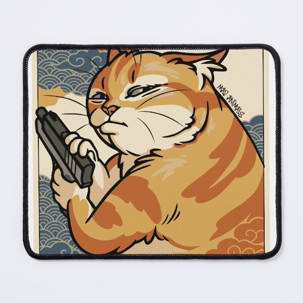 Item preview, Mad Cat designed and sold by AbsoluteHype.