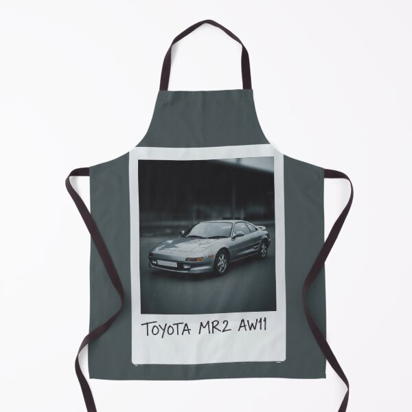 Item preview, Toyota MR2 AW11 Mid-Ship Sportscar Retro Polaroid Style Art designed and sold by Motorline44.