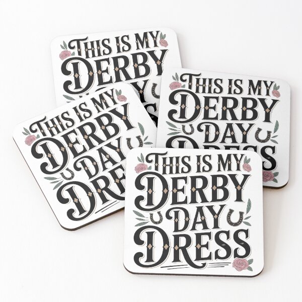 Item preview, This Is My Derby Day Dress - Elegant Horse Racing Graphic T-Shirt designed and sold by MerchlyMike.