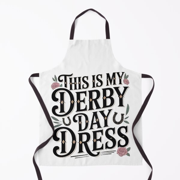 Item preview, This Is My Derby Day Dress - Elegant Horse Racing Graphic T-Shirt designed and sold by MerchlyMike.