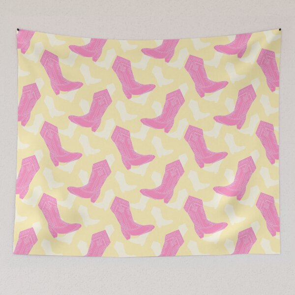 Item preview, Cowgirl boots pink lemonade  designed and sold by Bonny-Shatwell.