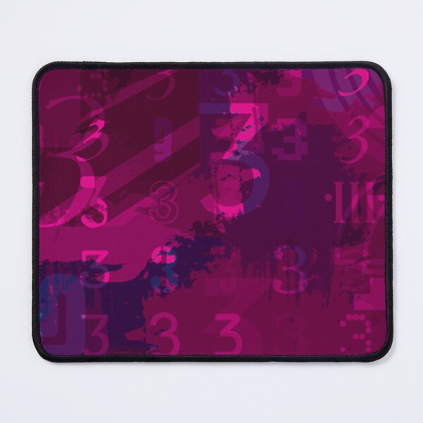 Item preview, Color of 2023 Viva Magenta Numbers Patten designed and sold by GulQari.