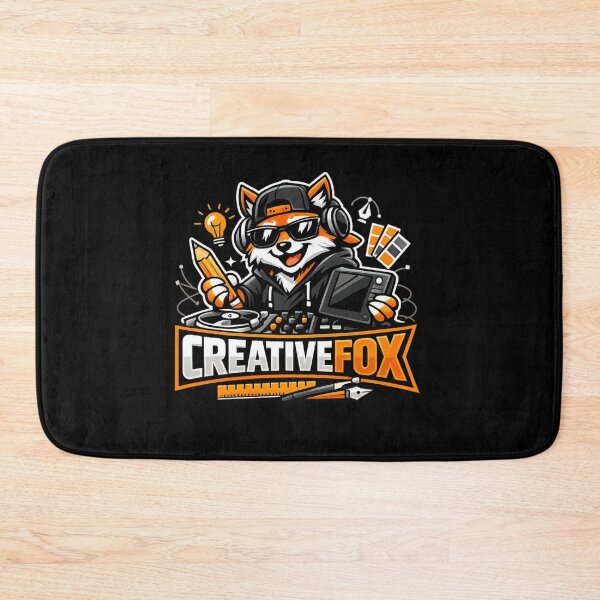 Item preview, Creative Fox Designer Mascot – Graphic Design Streetwear Logo designed and sold by CosmicSplendor.