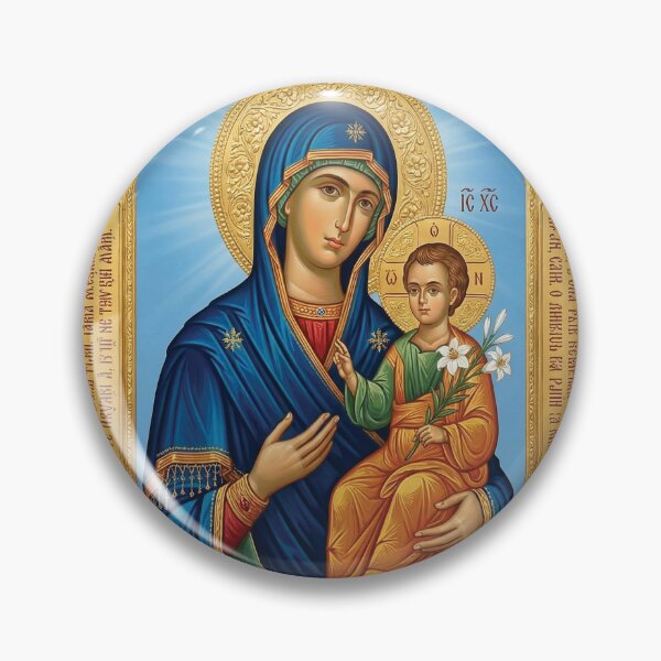 Artikelvorschau, The Most Holy Theotokos, the Bride, the Unbridegroomed, orthodox icon entworfen und verkauft von ikonesrb.