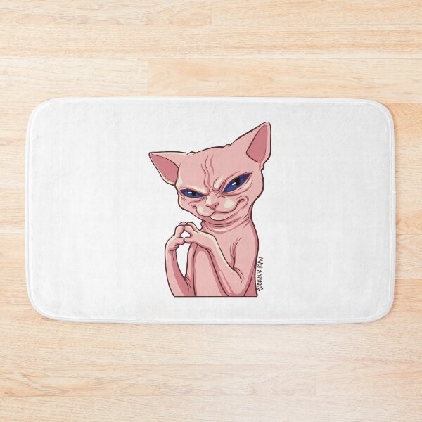 Item preview, Evil Sphynx Cat designed and sold by AbsoluteHype.