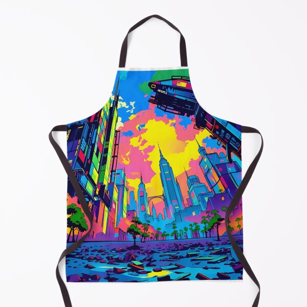 Item preview, Neon Neon Cityscape designed and sold by Daniela`s shop.