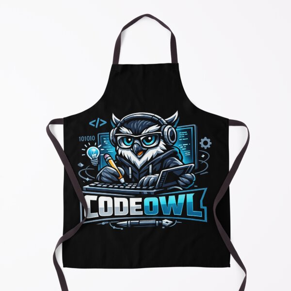 Item preview, Code Owl Programmer Mascot – Coding Geek Streetwear Design designed and sold by CosmicSplendor.