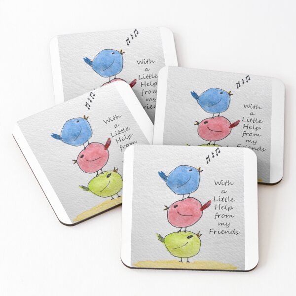 Item preview, With a Little Help From My Friends - Birds designed and sold by OzzyluArt.