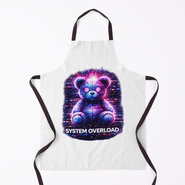 Item preview, Cyberpunk Teddy Bear System Overload Glitch Aesthetic Shirt designed and sold by unglaublichGut.