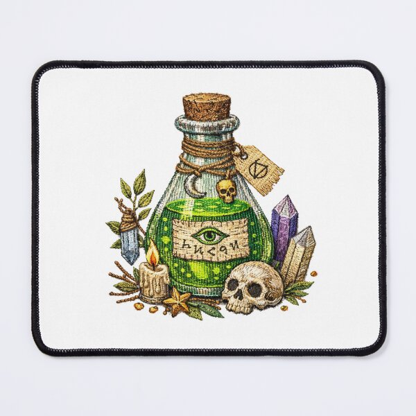 Item preview, Magic Witch Potion Embroidery Patch designed and sold by mybunnyparadise.