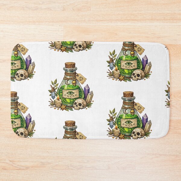 Item preview, Magic Witch Potion Embroidery Patch designed and sold by mybunnyparadise.