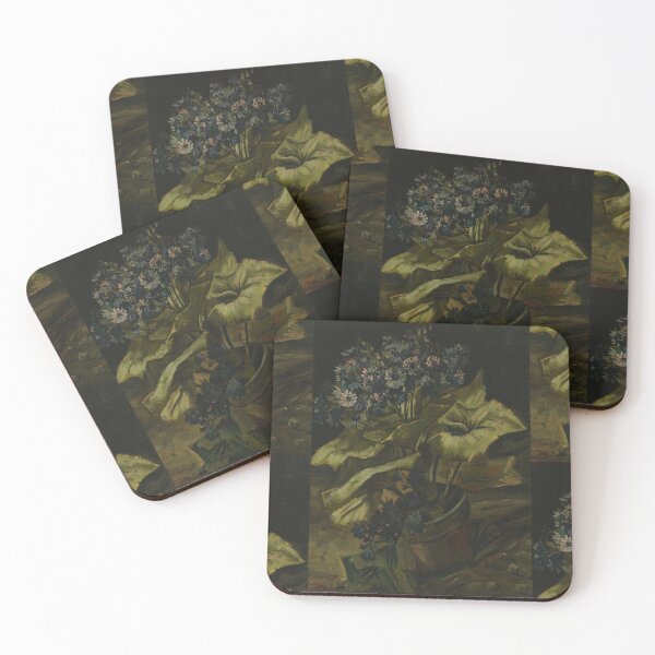 Item preview, Cineraria by Vincent van Gogh: Moody Floral Still Life Poster designed and sold by artofuniverse.