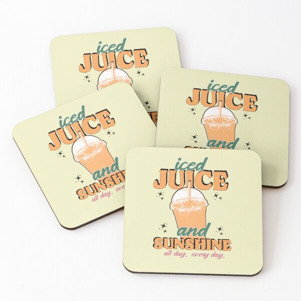 Item preview, Iced Juice and Sunshine All Day Every Day | Summer Aesthetic Cute Drink designed and sold by Abibless1998.