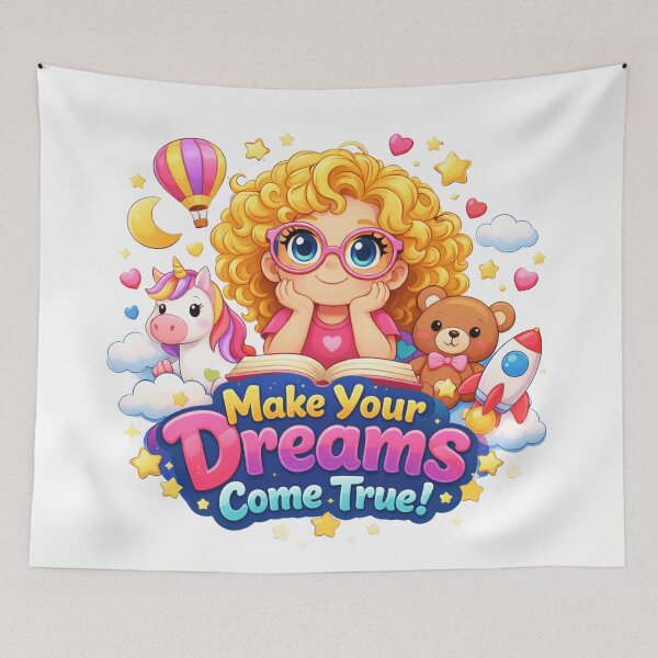 Item preview, Believe and Achieve: Little Girl's Dream World designed and sold by ToonyTeez.