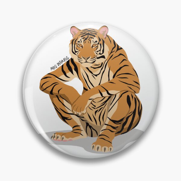 Item preview, Chill Tiger designed and sold by AbsoluteHype.