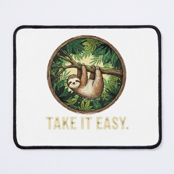 Item preview, Take It Easy Sloth Vintage designed and sold by rawaart1.