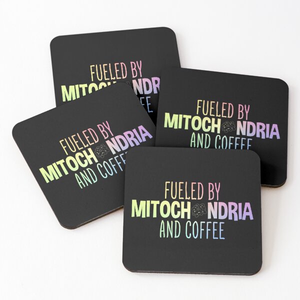 Item preview, Fueled by Mitochondria and Coffee Science Teacher Nerd Biology Chemistry Gift designed and sold by ScienceCorner.